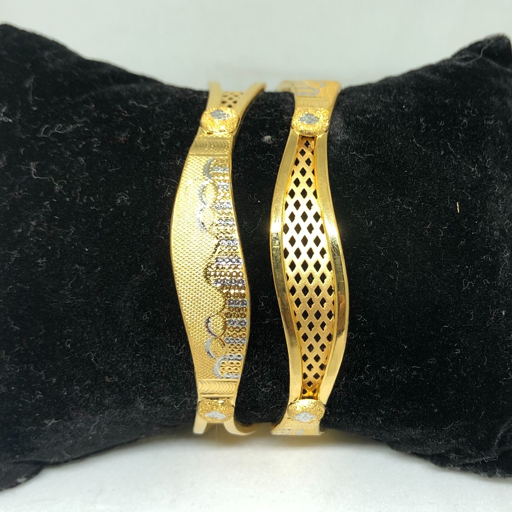 22KT Gold  Designer Copper Kadli VN-B04