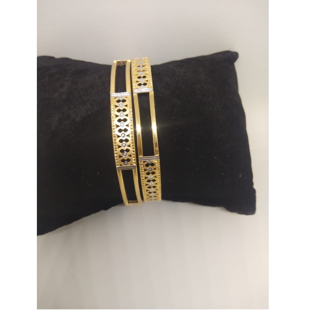 22KT Gold Fancy Double Pipe Kadli VN-B009
