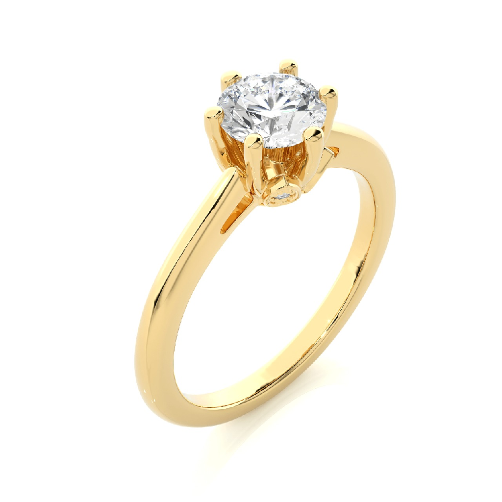 Dazzling Solitaire Ring