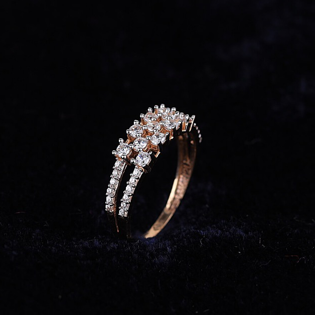 Gold With Cz Elite ring