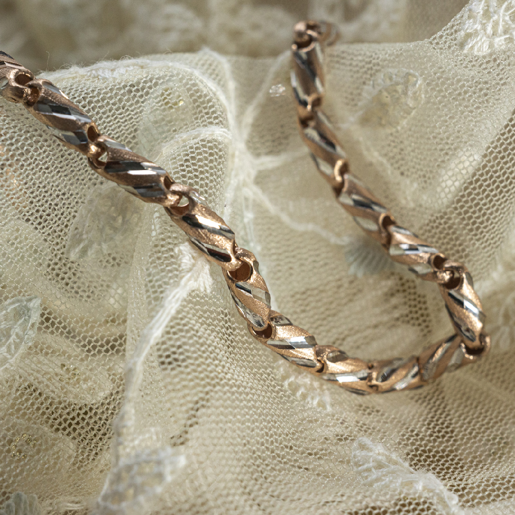 18K Rose Gold Men's Bracelet
