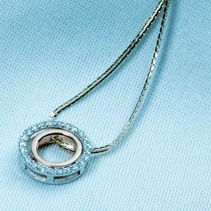 Classic silver pendant chain dk1-238