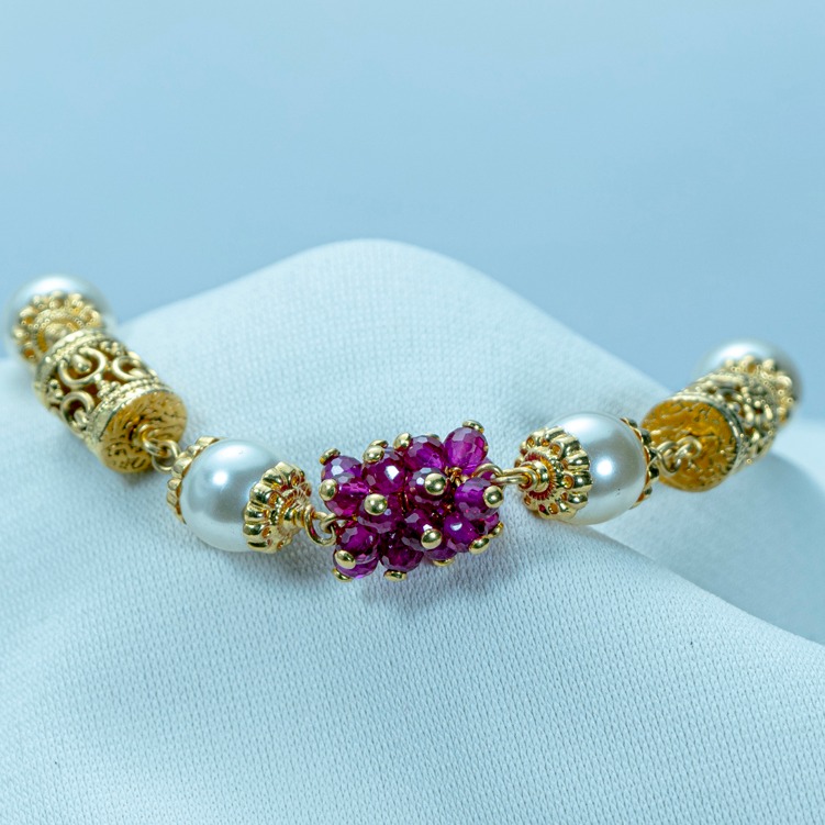 916 Gold Women Bracelet LB-589