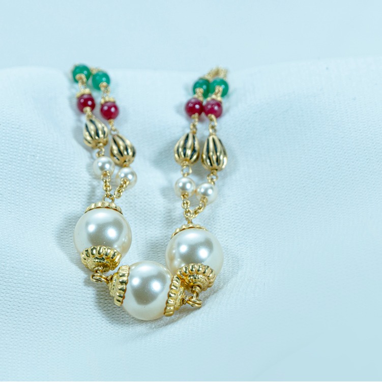 916 Gold Trendy Antique Bracelet  LB-587