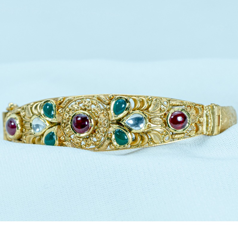 916 Gold Trendy Kada LB-143