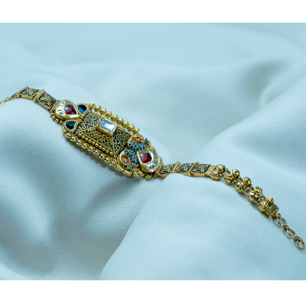 916 Gold Traditional Bracelet LB-485