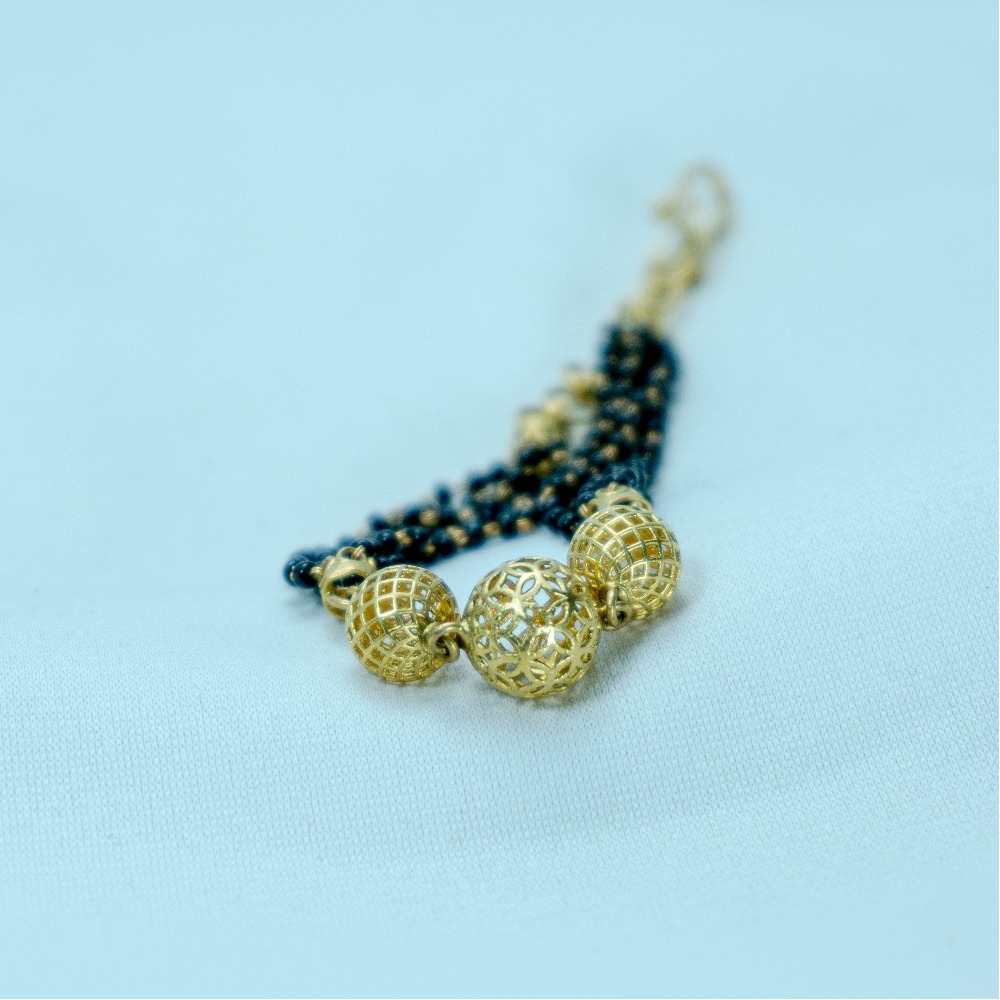 22KT Gold hand Magalsutre bracelet  LB-143