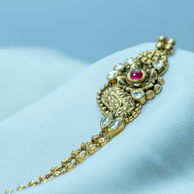 916 Gold pink Bracelet LB095