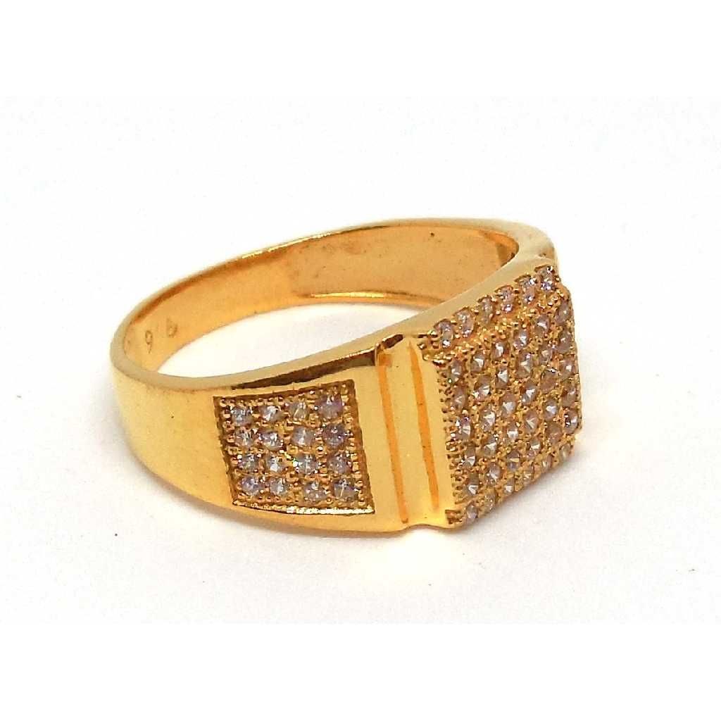 916 Gold Attractive Gents Ring