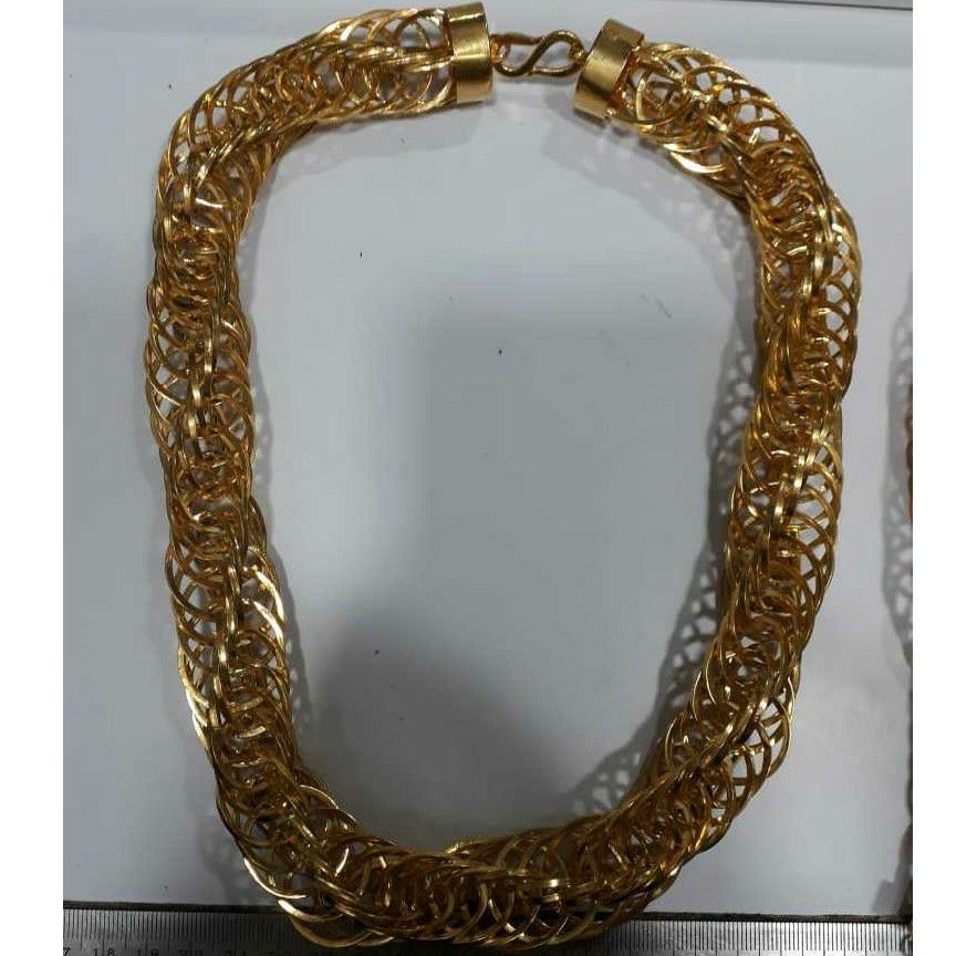 916 Gold Handmade Bharwadi Gents Chain