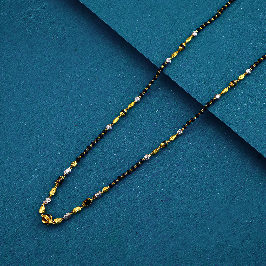 22K 916 SINGAL LINE DOKiYA STYLE MANGALSUTRA