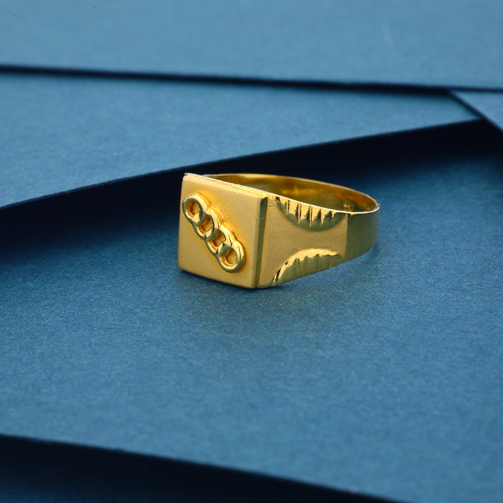 22k Gold Fancy Audi Design Ring