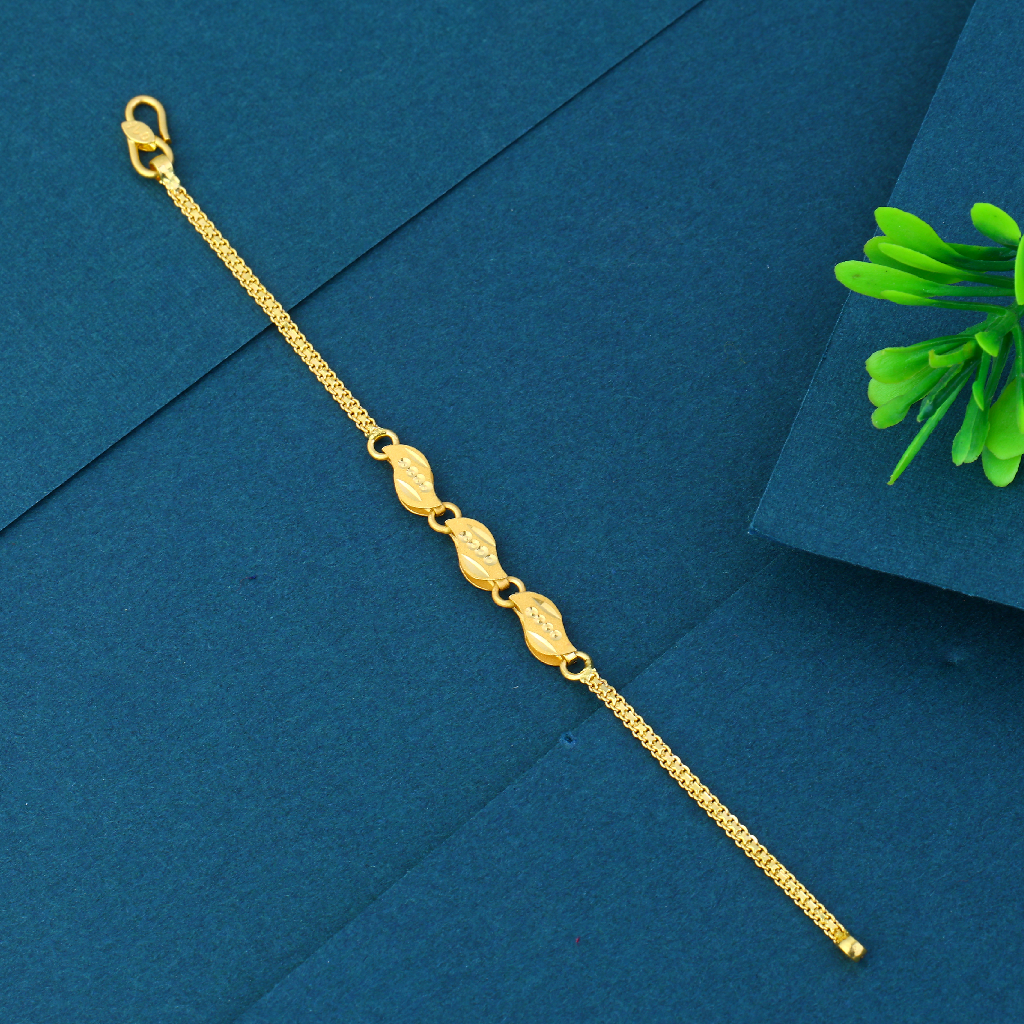 22K Gold Fancy Children Bracelet