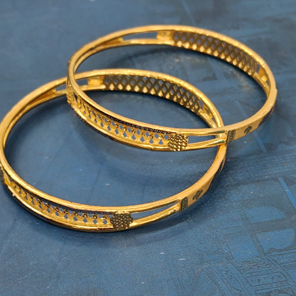1.Gram Gold Ghabha Ledies Bangles