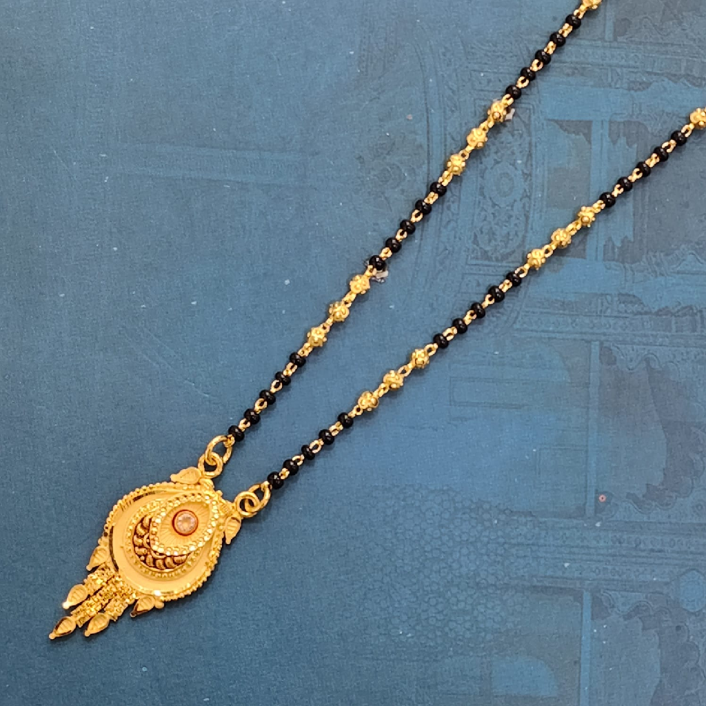 1.Gram Gold Forming Fashion Jewellery Mangalsutra