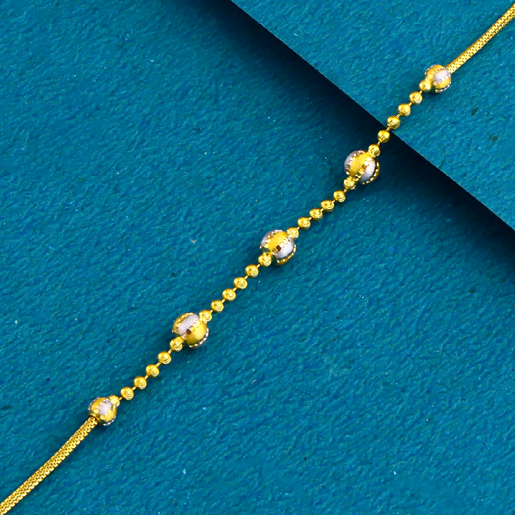 22K Gold Exclusive ball design ledies bracelet