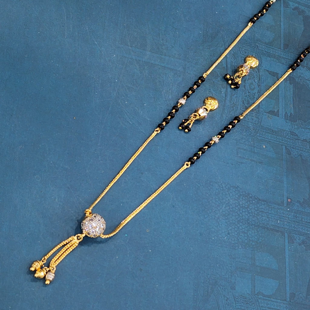 1.gram gold forming fashion  New Latest jewellery mangalsutra