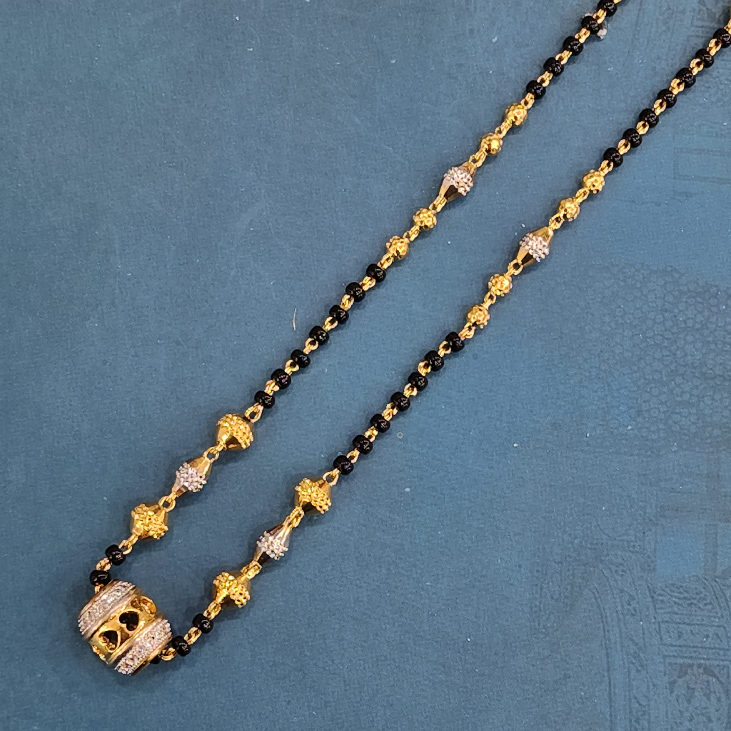 1.gram gold forming fashion Small jewellery mangalsutra