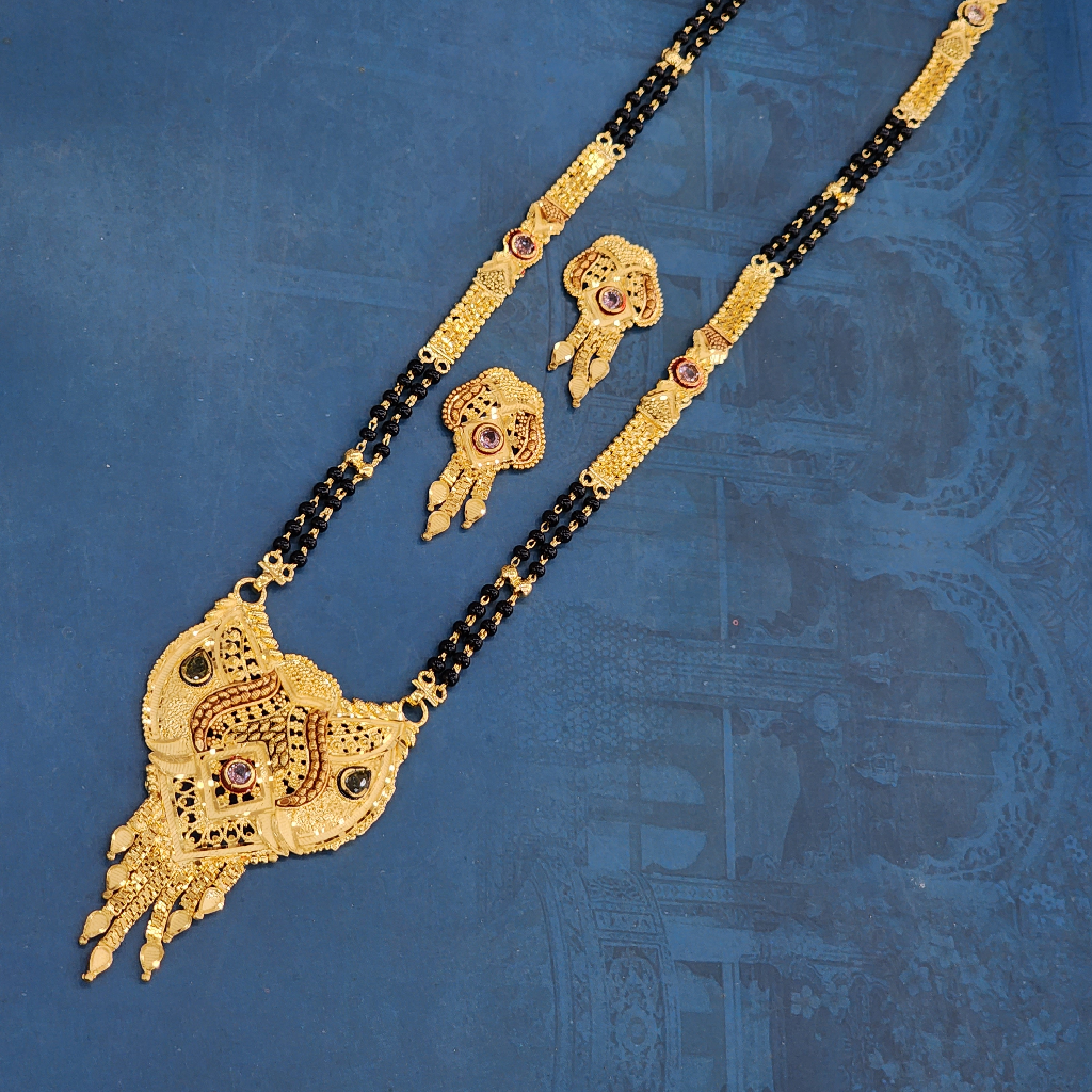 1. gram gold Unique forming fashion jewellery mangalsutra