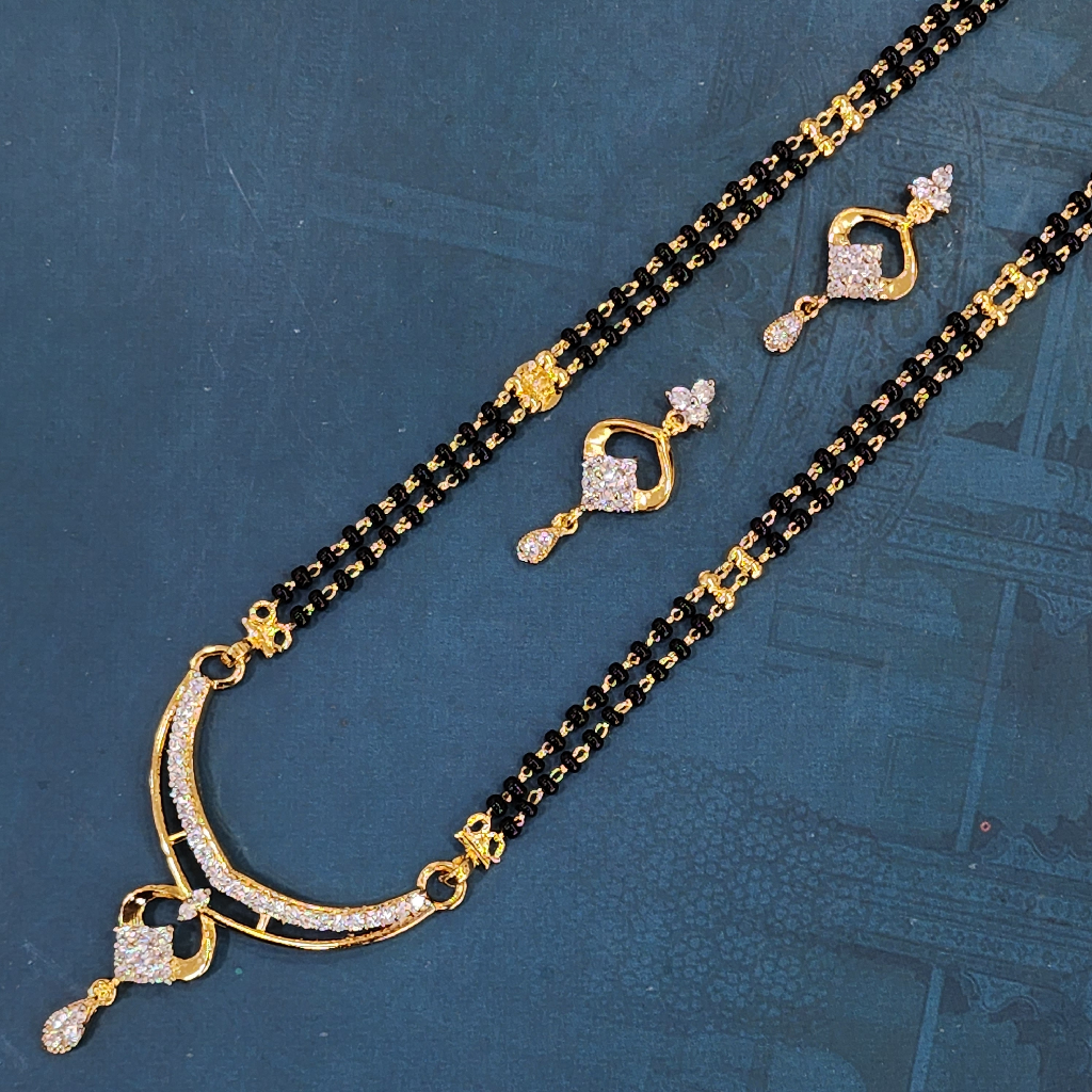 1.gram gold forming Ethnic Design jewellery mangalsutra