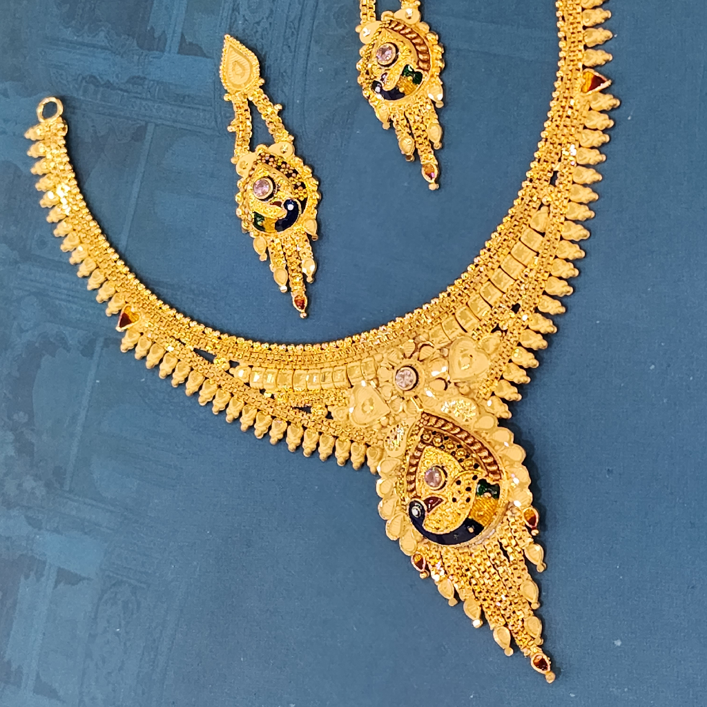 1.gram gold pickcock petrn fashion jewellery