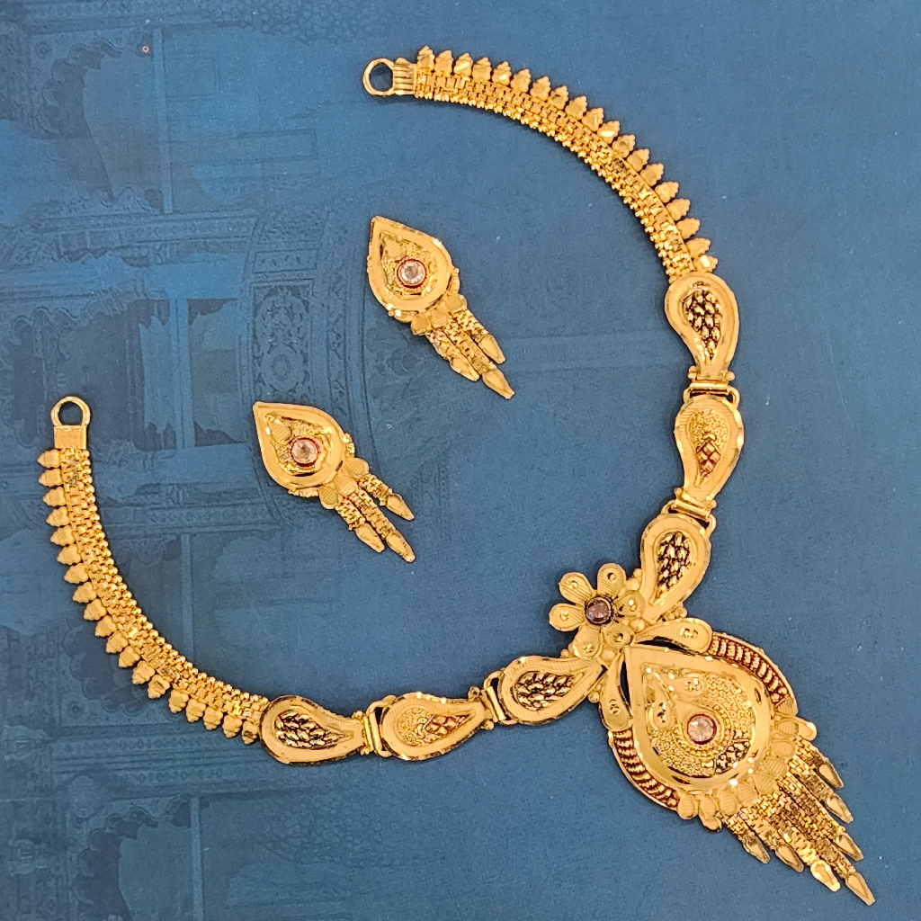 1.Gram Gold Exclusive Fashion Necklace Set