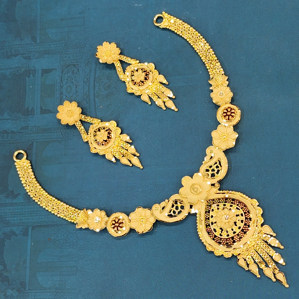 1.Gram Gold Forming Exclusive Necklace Set
