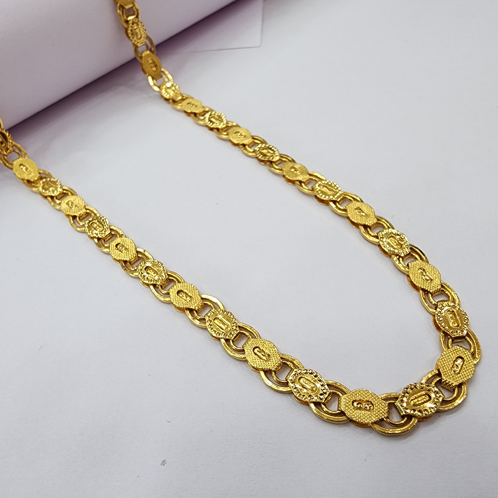 22K Gold Exclusive Fancy Chain