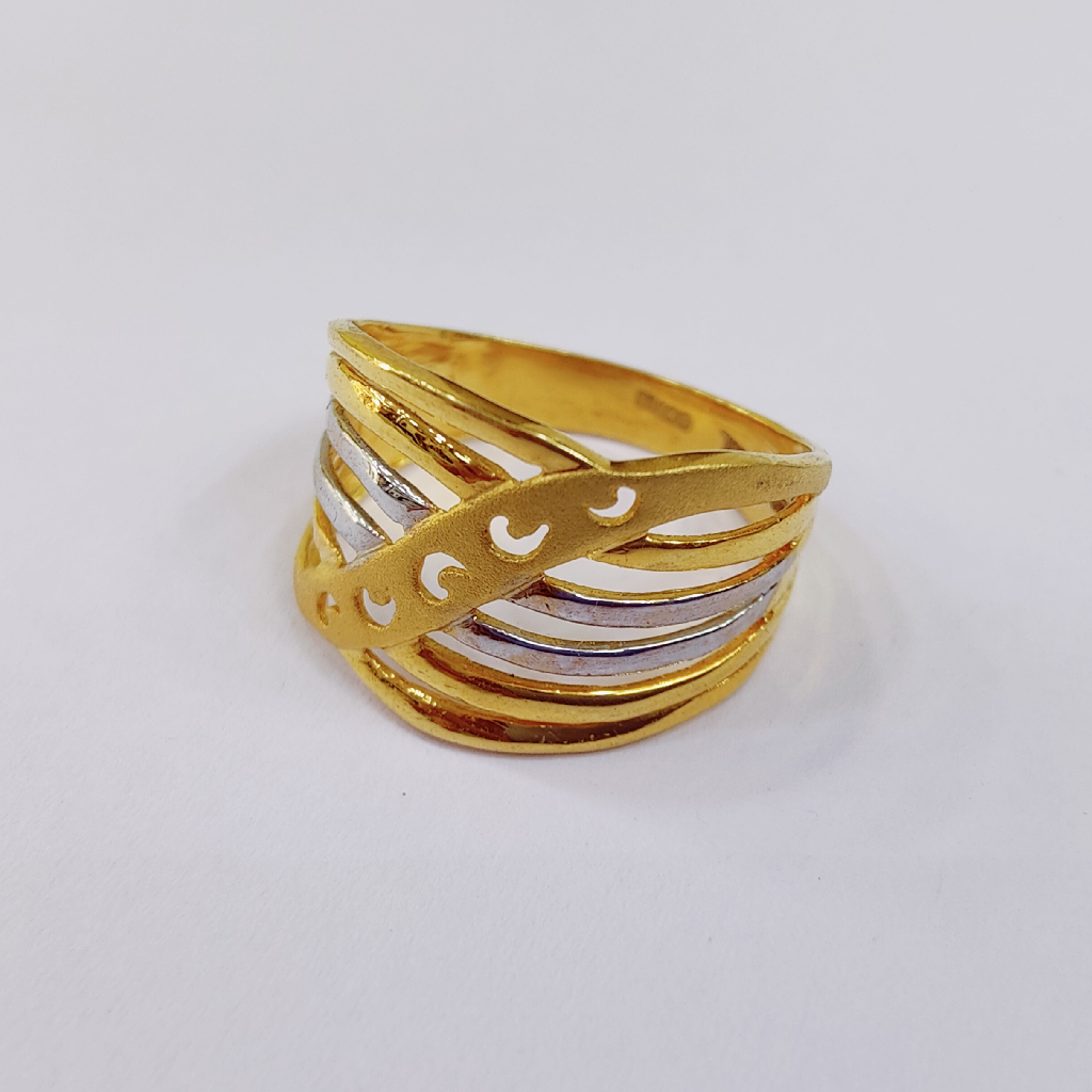 22k Gold Plane Exclusive Ledies Ring