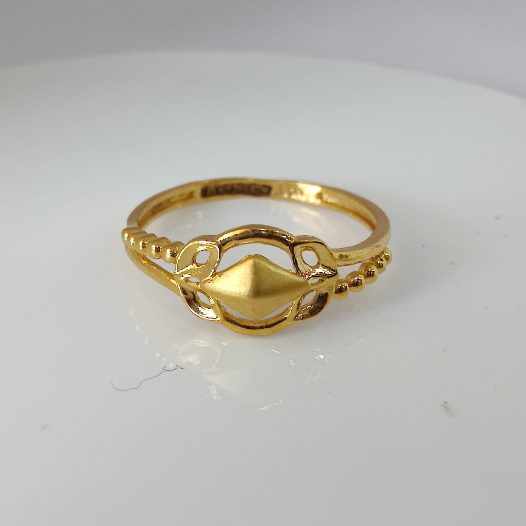 22k Gold Ladies Plain Ring