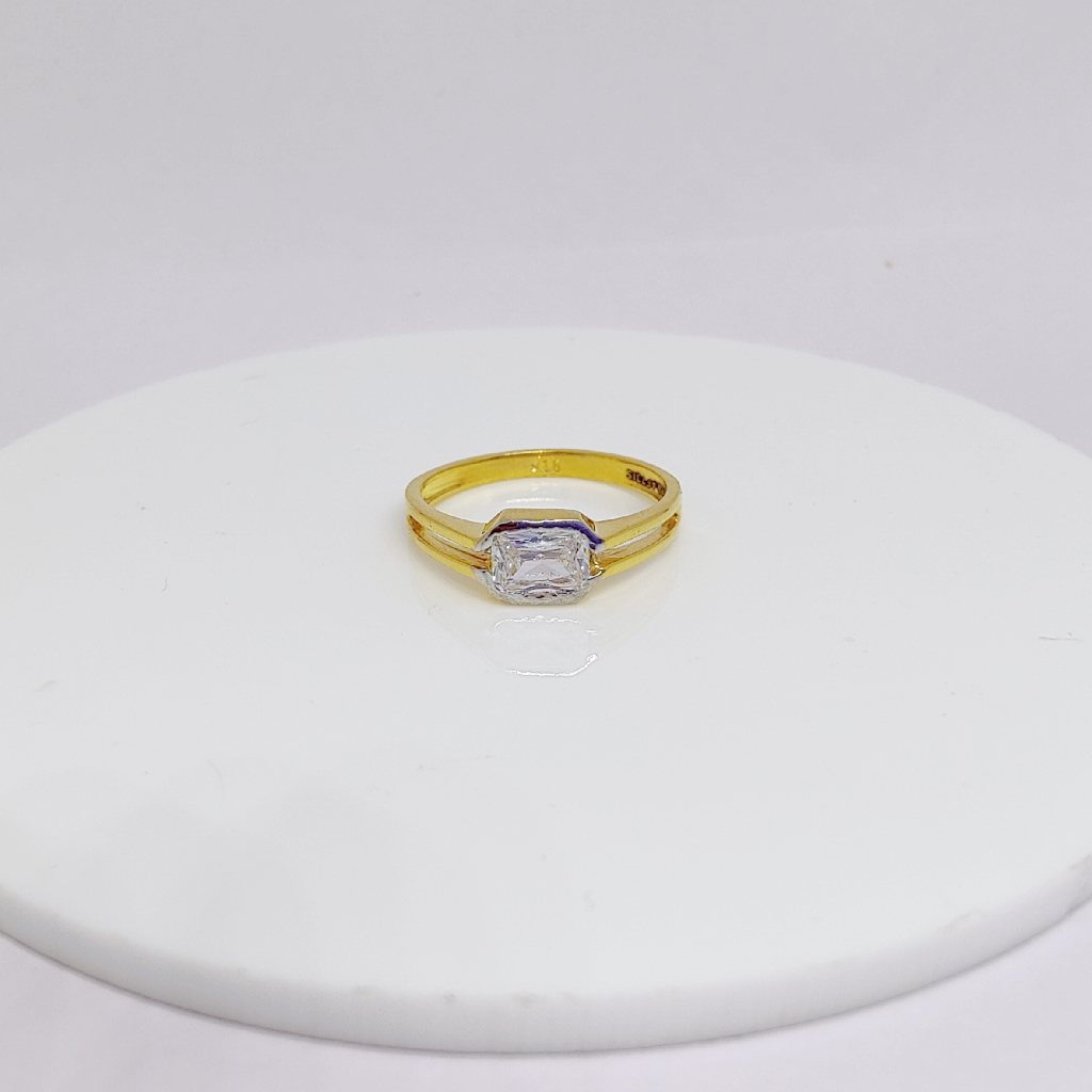 22k gold exclusive stone ladies ring