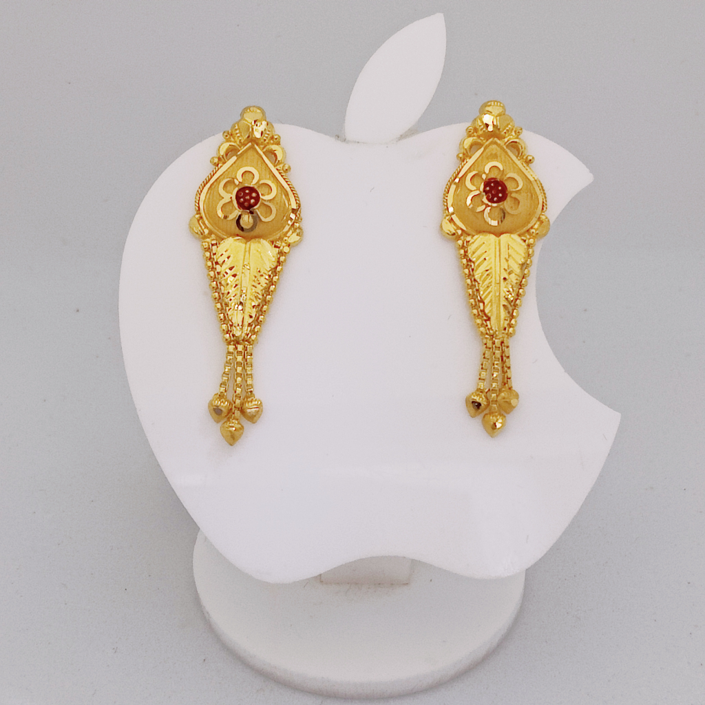 20k Gold Exclusive Fish Design Earring