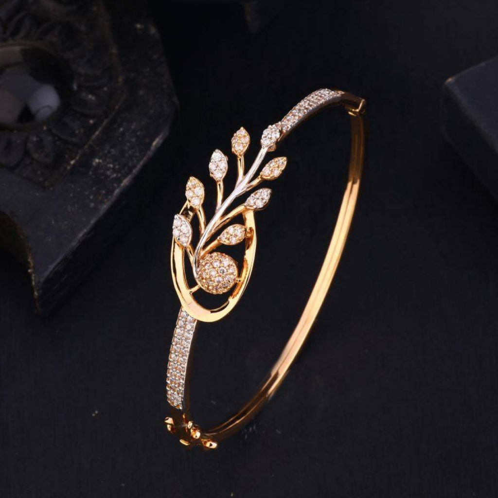 22k gold exclusive shape ladies bracelet