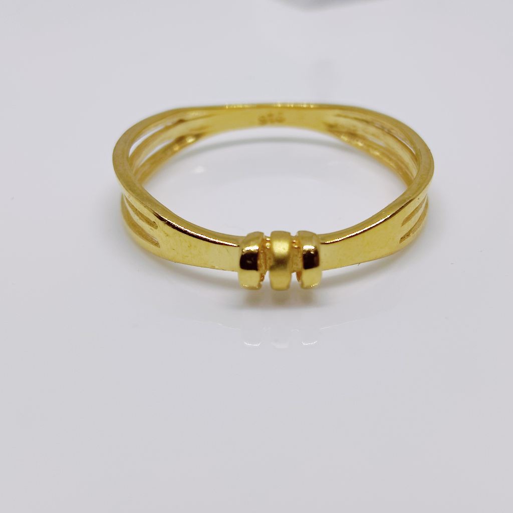 22k Gold Plain Antique Ladies Ring
