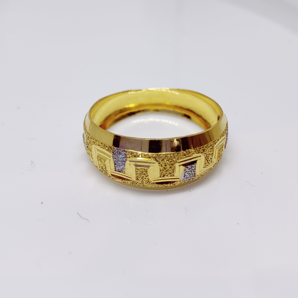 22k gold plain Fancy ring
