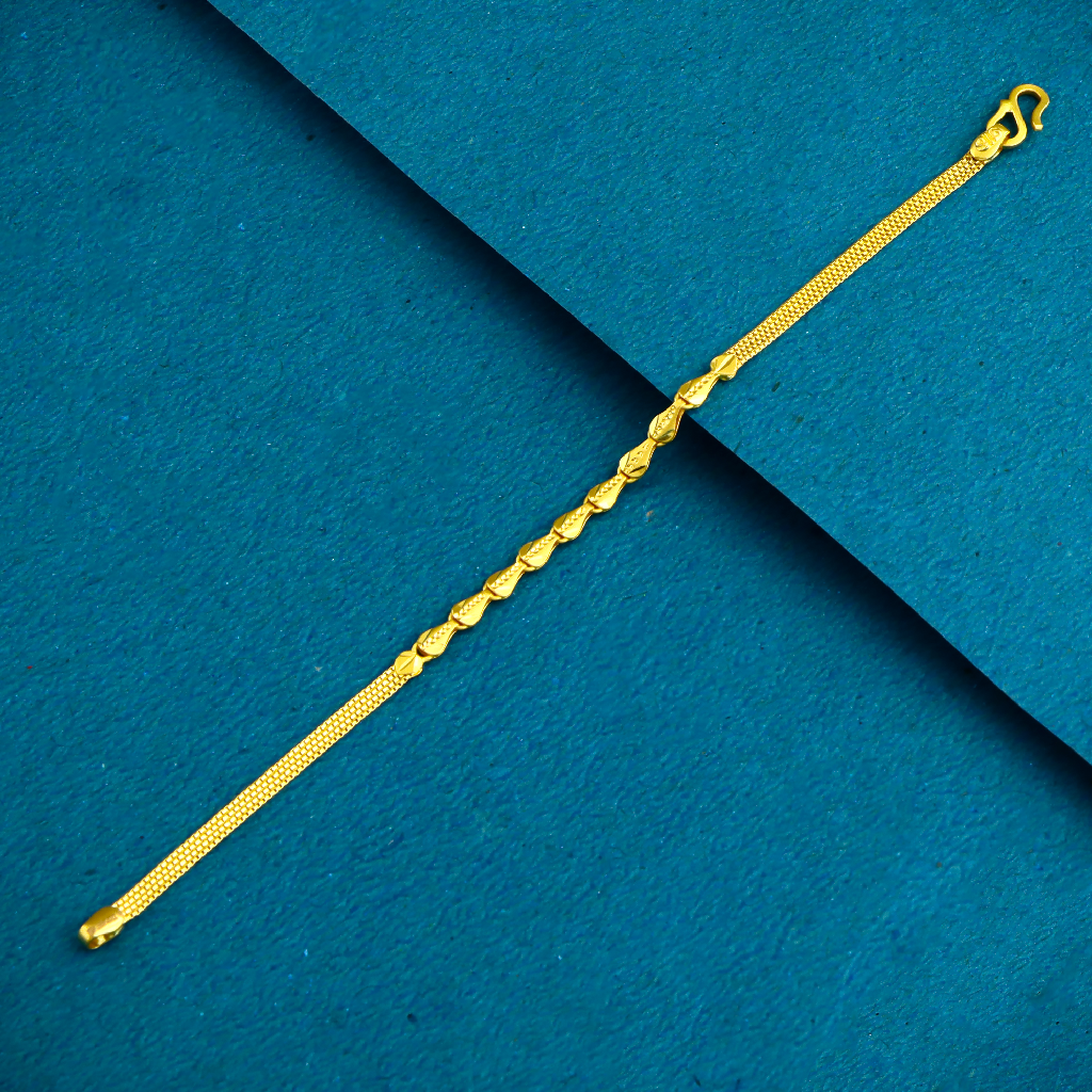 22K 916 Gold Exclusive Plain Ledies Bracelet