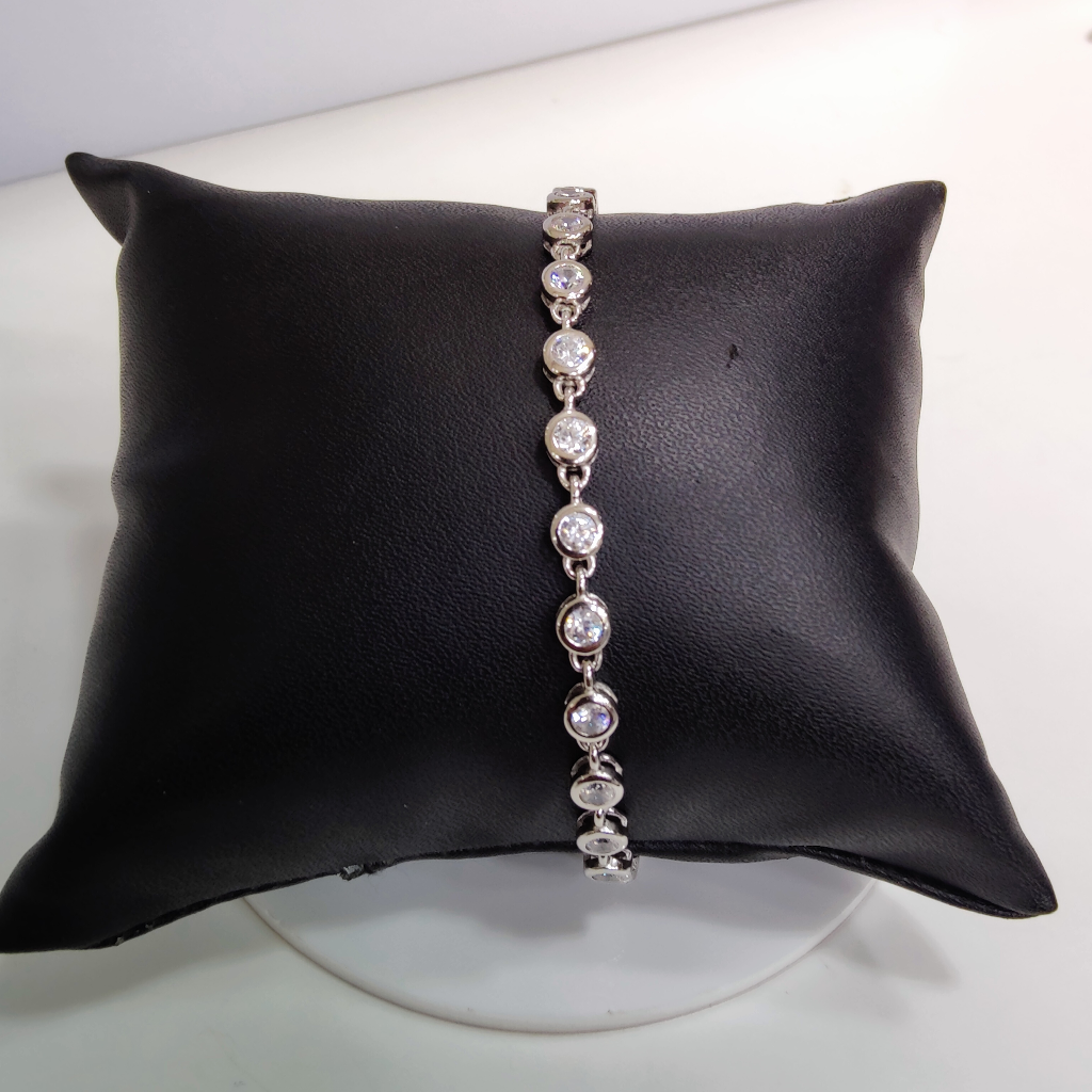 925 silver cz bracelet