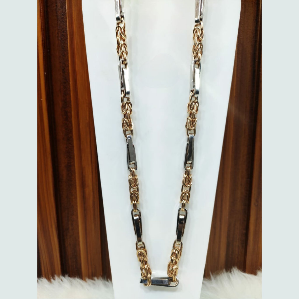 18k Gold Rose Gold Mens Chain
