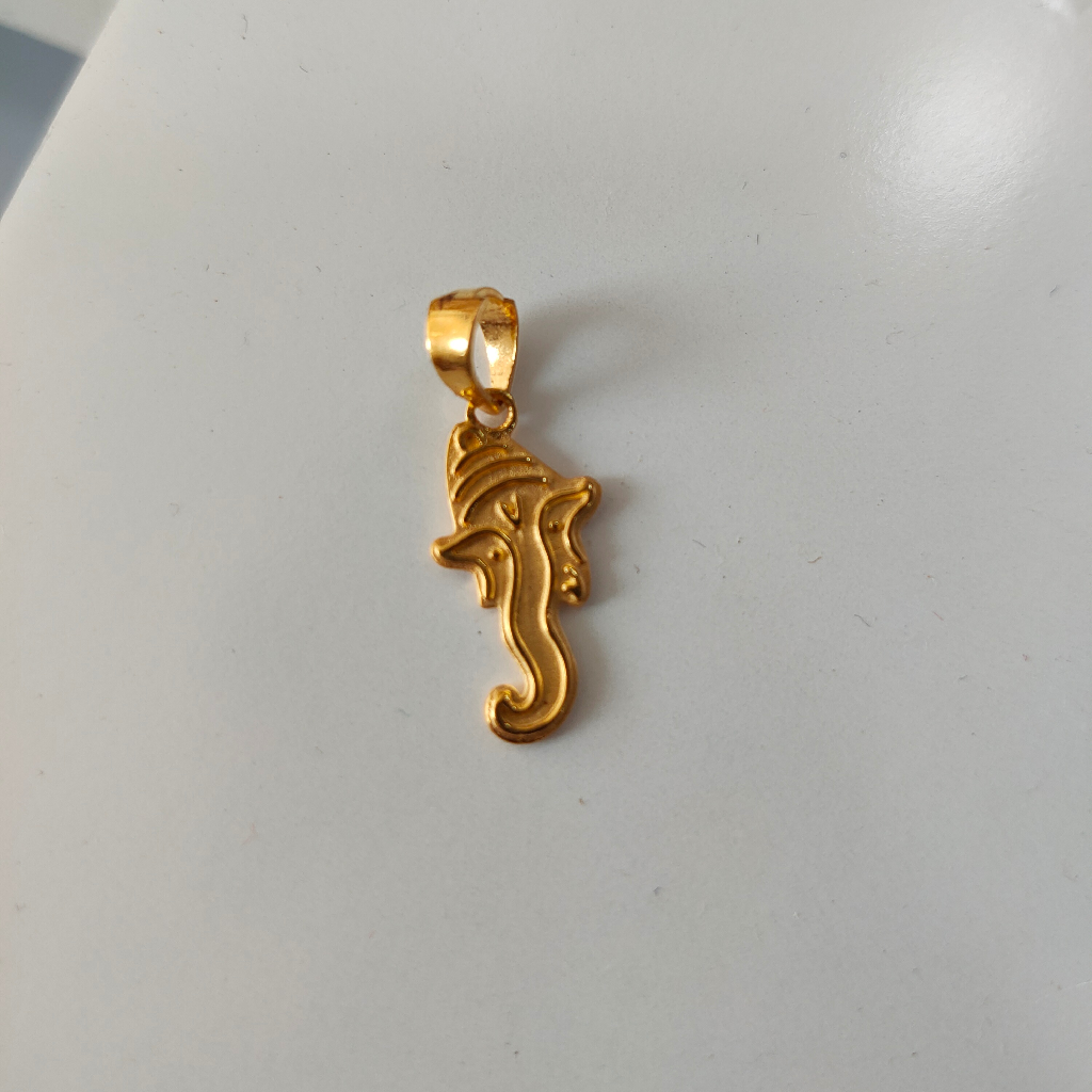 916 gold Ganeshji pendants