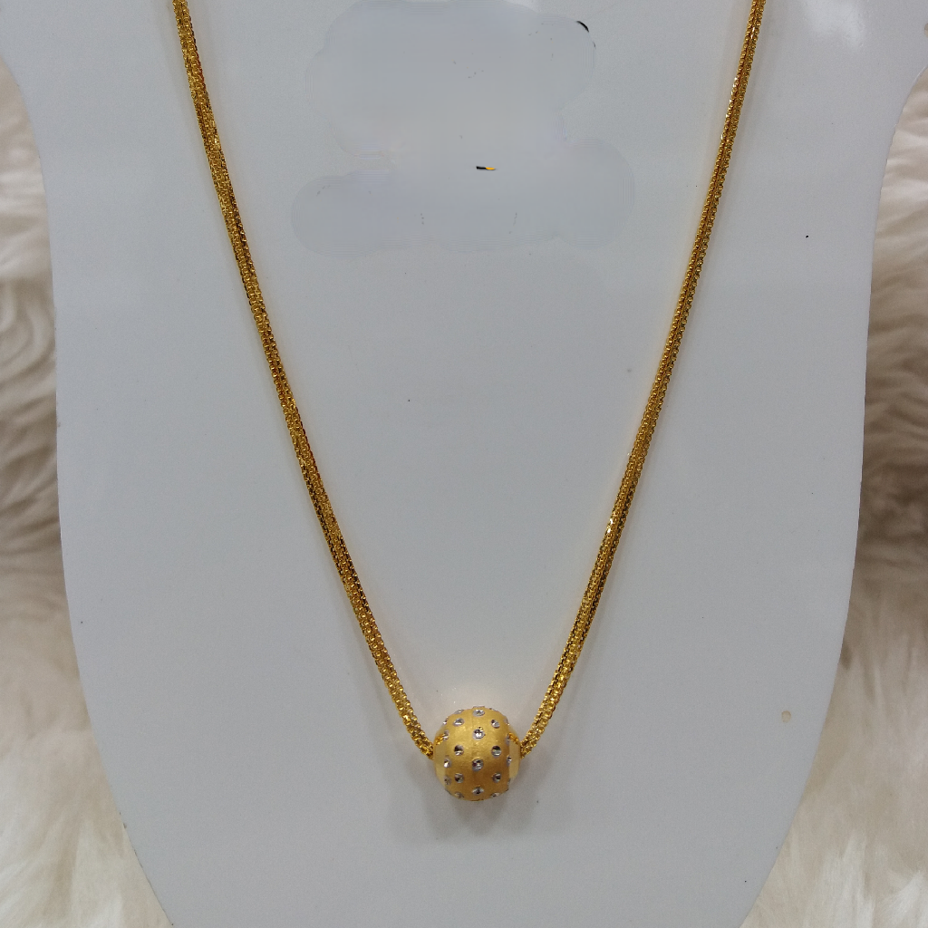 916 gold simple Dokiya