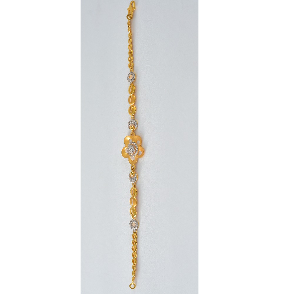 22kt gold delicate bracelet aj-0021