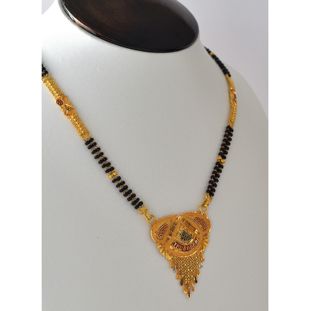 916 Gold Magalsutra  AJ-001