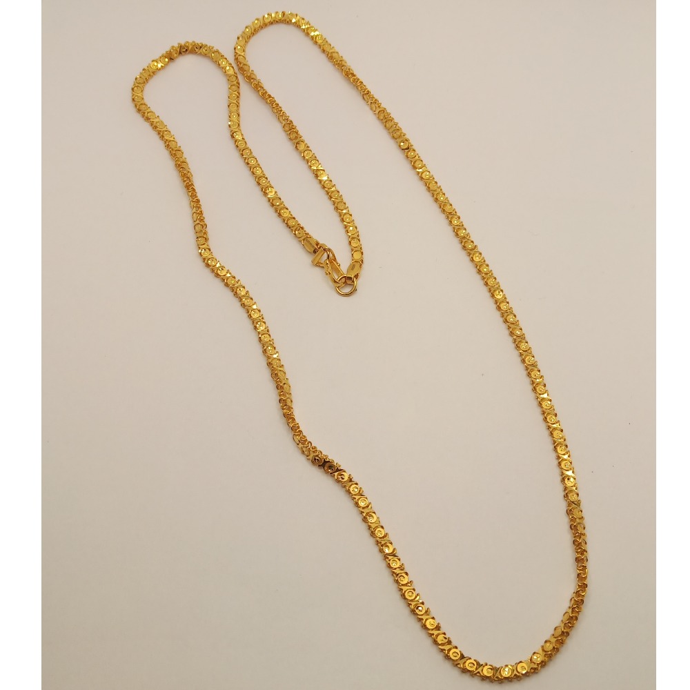 916 gold designer chain chg245