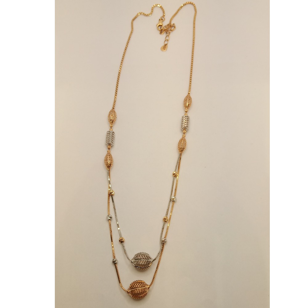 18kt gold fancy chain