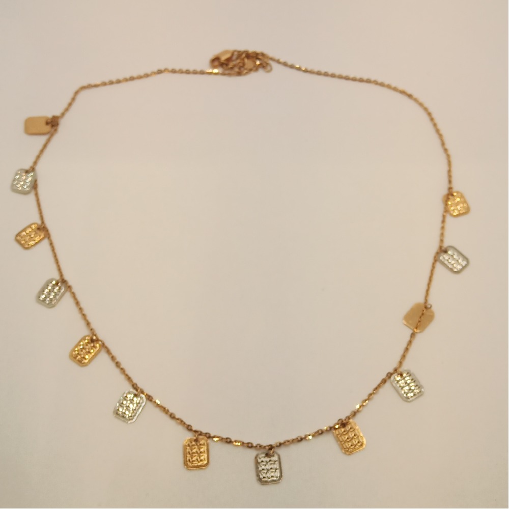 18kt gold dazzling chain