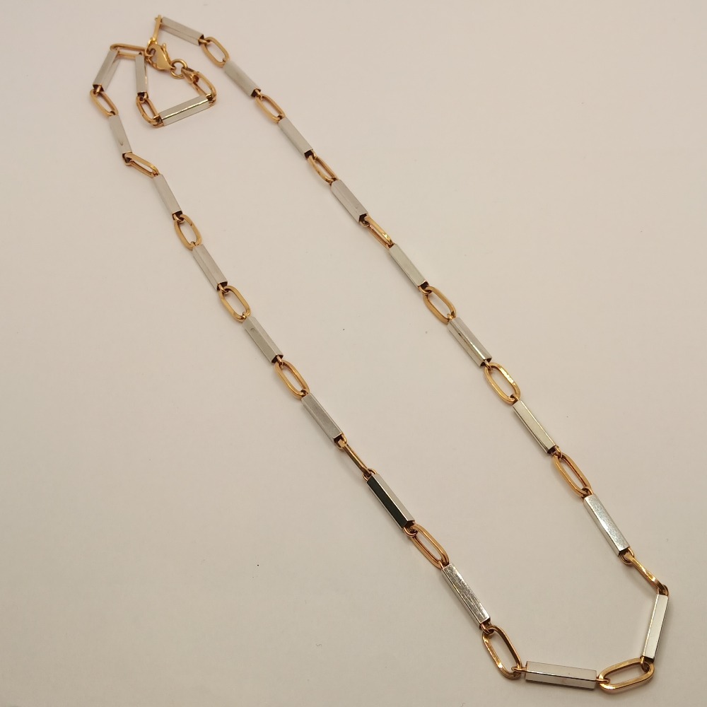 18kt gold fancy chain