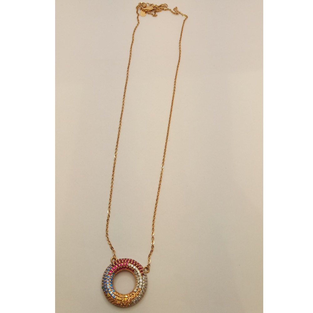 18k gold classic chain