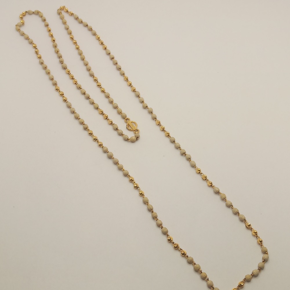 22k gold fancy vertical mala