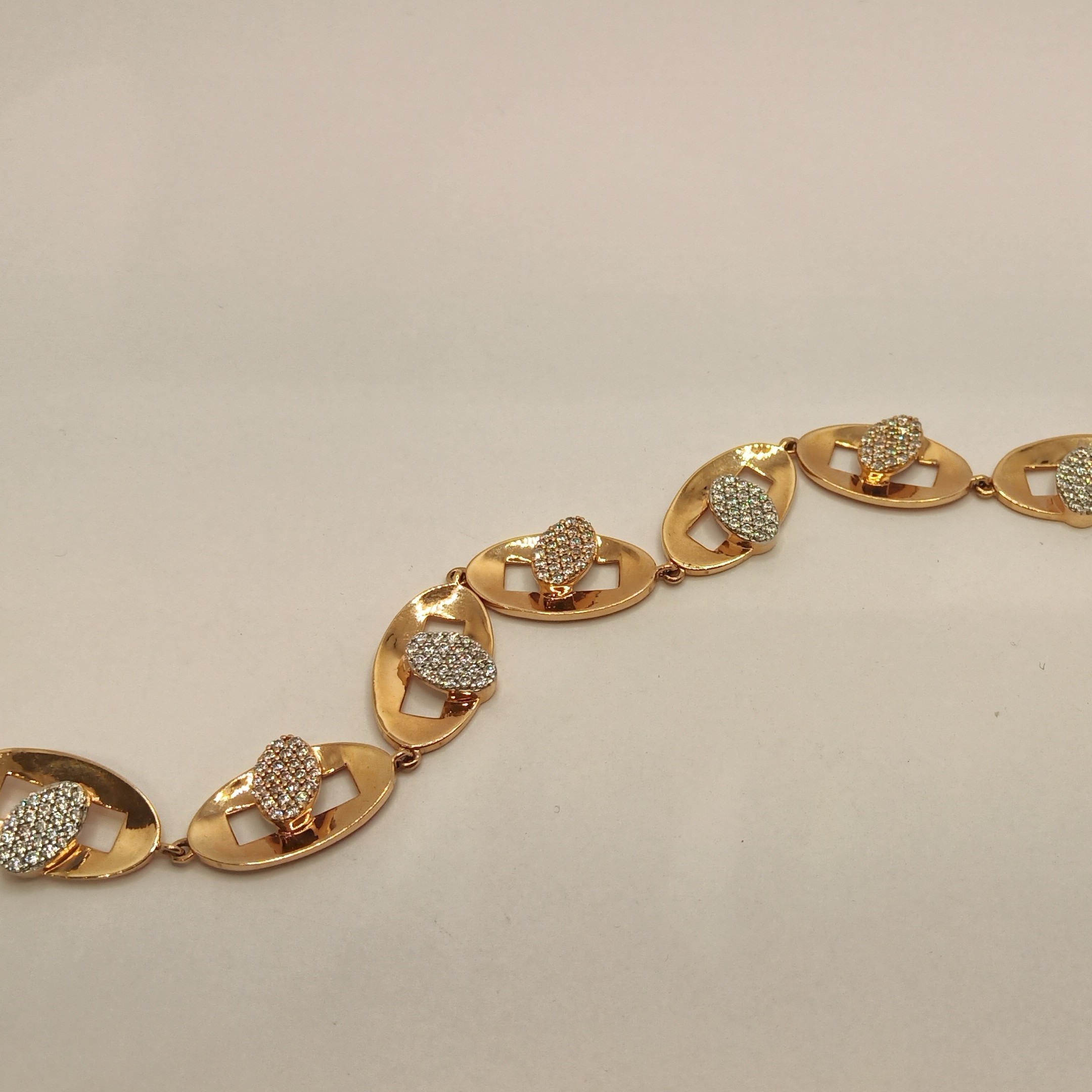 18k rose gold classy lucky for women