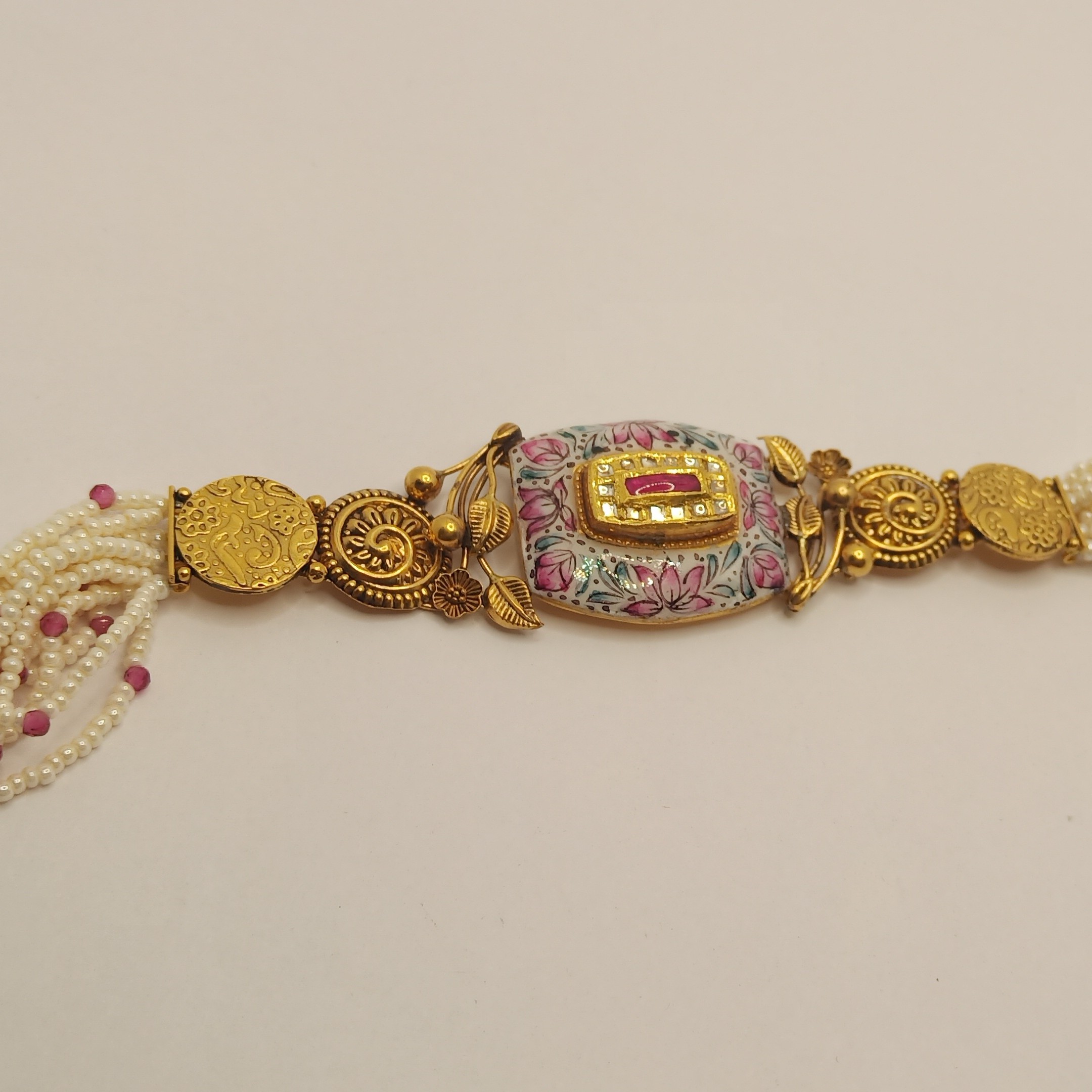 22k gold antique bracelet for women